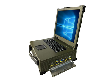 PC104-5 加固计算机 （上翻屏式加固笔记本机箱）